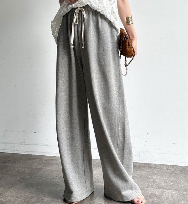  「ドロストスウェットパンツ」|チノ|