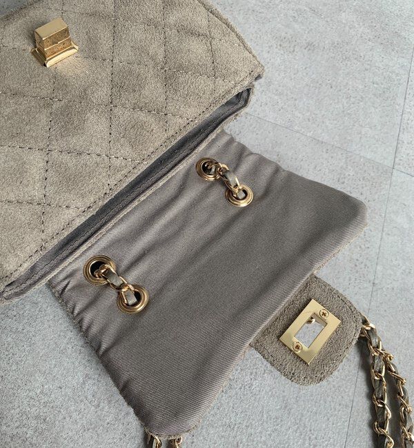  「キルティングスウェードショルダー」|トートバッグ|