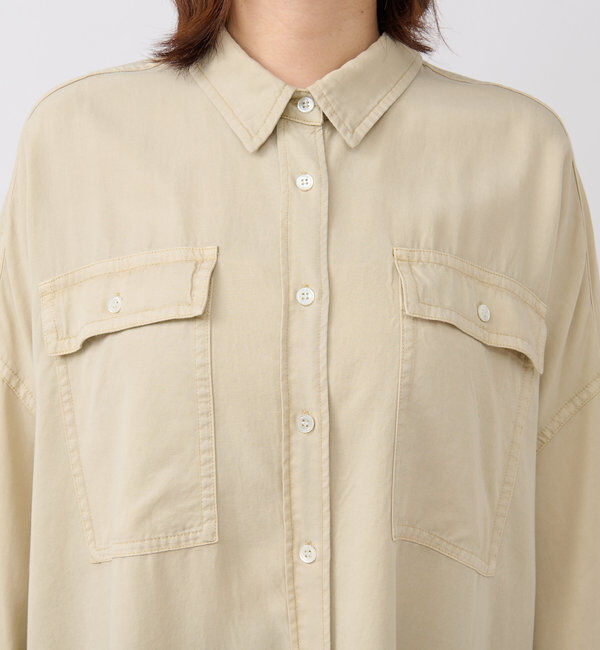  「【セットアップ可】ガーメントダイワイドシャツ」|シャツ・ブラウス|