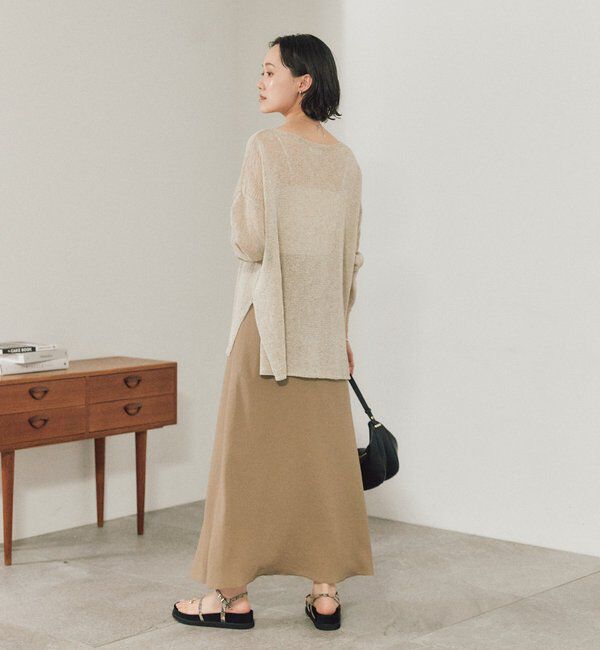  「メランジルーズニット」|ニット・セーター|