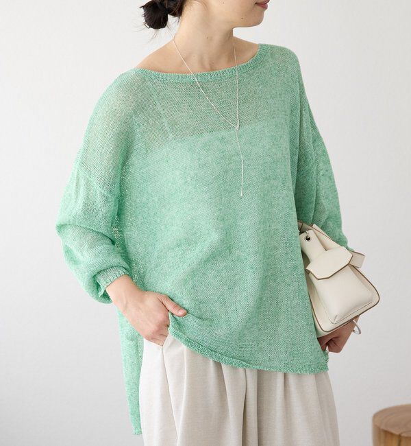  「メランジルーズニット」|ニット・セーター|