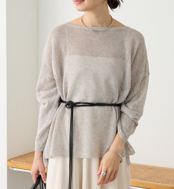  「メランジルーズニット」|ニット・セーター|