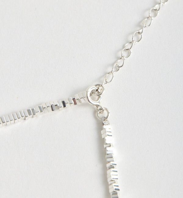  「【存在感◎】ヘマタイトショートネックレス2」|ブローチ・コサージュ|