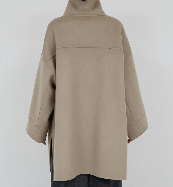  「【HERITANOVUM】スタンドカラーリバーコート」|その他|