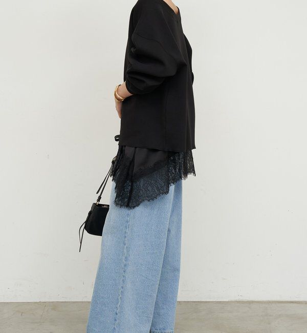  「【新色BR登場！】【大人のスウェット】ボートネックスウェット」|Tシャツ・カットソー|