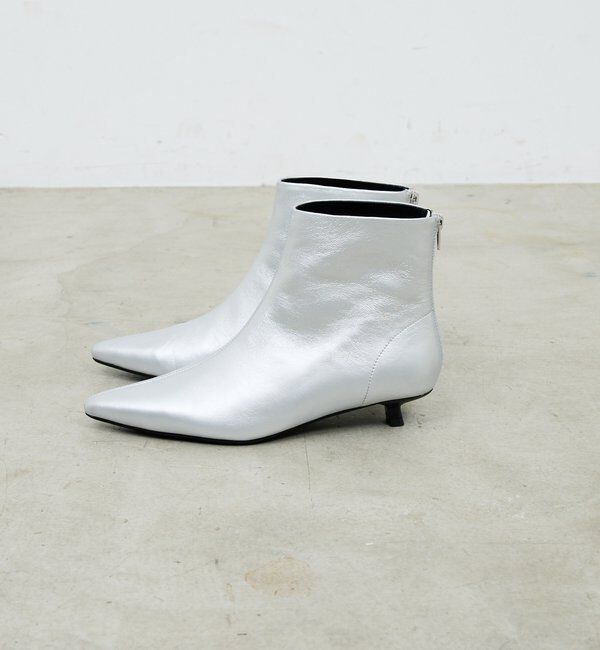  「【2.718】ポインテッドショートブーツ」|ショートブーツ|