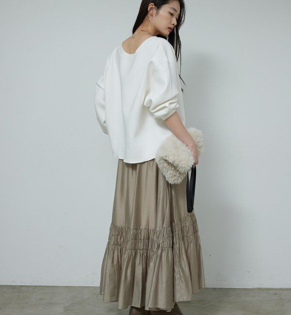  「ギャザーフレアスカート」|スカート|
