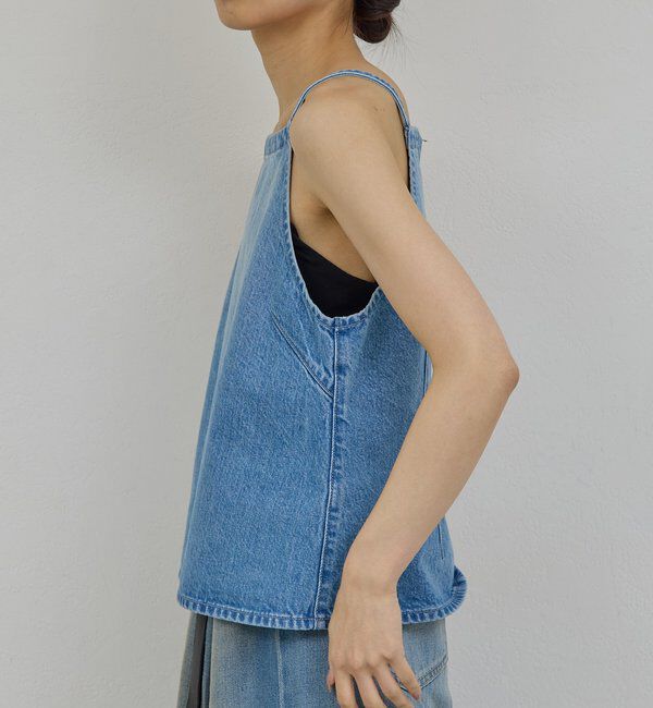  「【PEAS】デニムキャミブラウス」|シャツ・ブラウス|