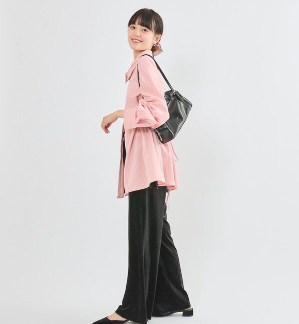  「[森川企画]レイヤードストライプドロストシャツ」|シャツ・ブラウス|