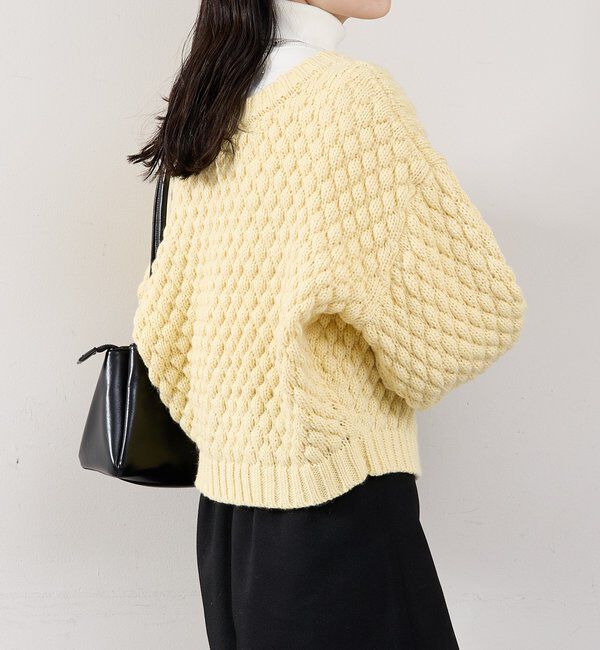 「ポコポコニットカーディガン」|カーディガン|