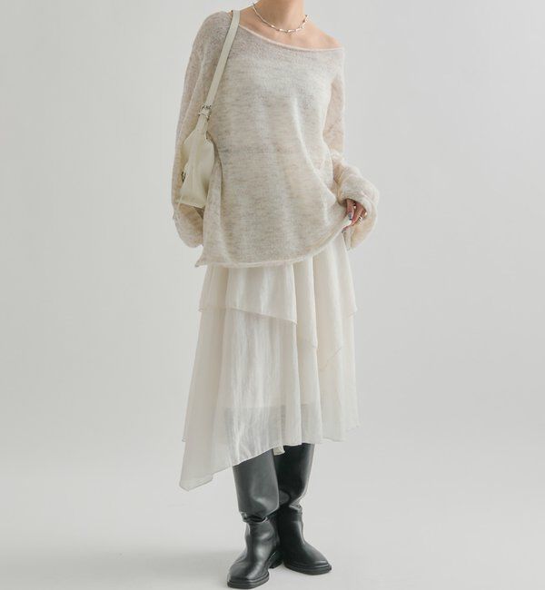  「フリルアシメスカート」|スカート|