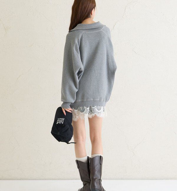  「レースサテンキャミソール」|シャツ・ブラウス|