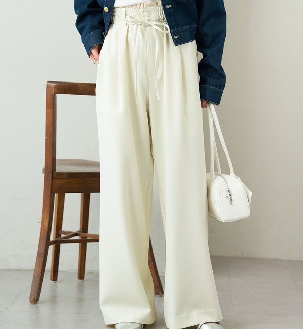  「Wベルトパンツ」|チノ|