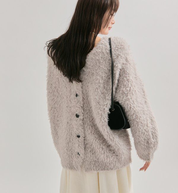  「ループボタン カーディガン」|カーディガン|