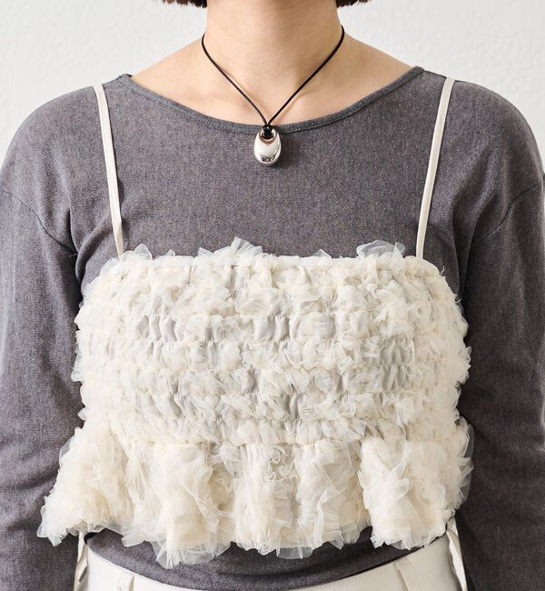  「バックシャンチュールビスチェ」|シャツ・ブラウス|