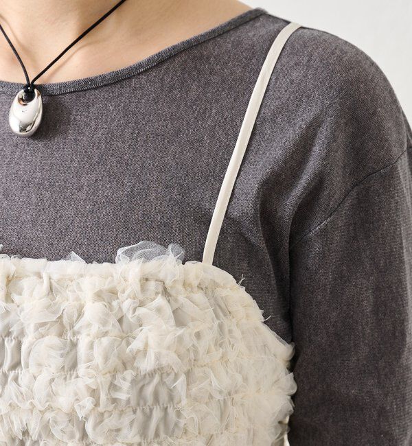  「バックシャンチュールビスチェ」|シャツ・ブラウス|