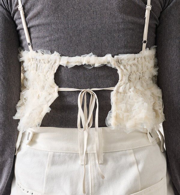  「バックシャンチュールビスチェ」|シャツ・ブラウス|