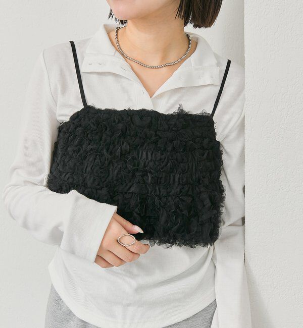  「バックシャンチュールビスチェ」|シャツ・ブラウス|