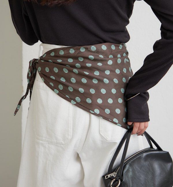  「三角ドットスカーフ」|バンダナ・スカーフ|