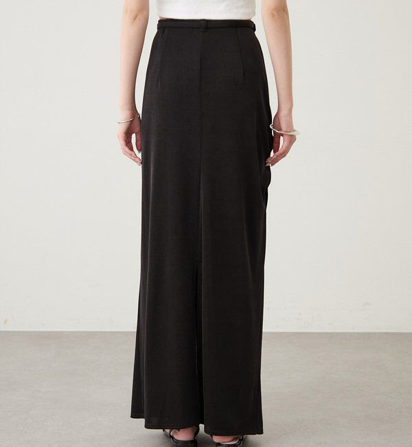  「マルチベルト付きカラーネットスカート」|スカート|