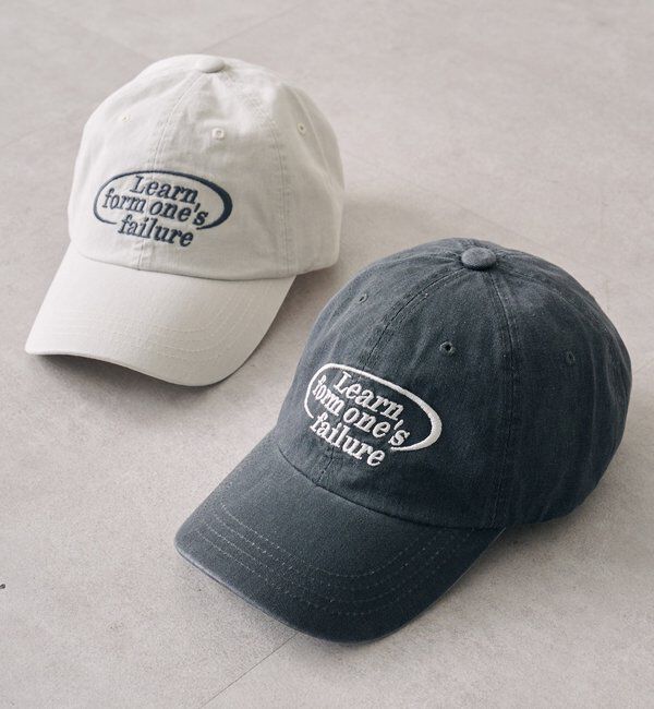  「サークルロゴ刺繍キャップ」|ハット|