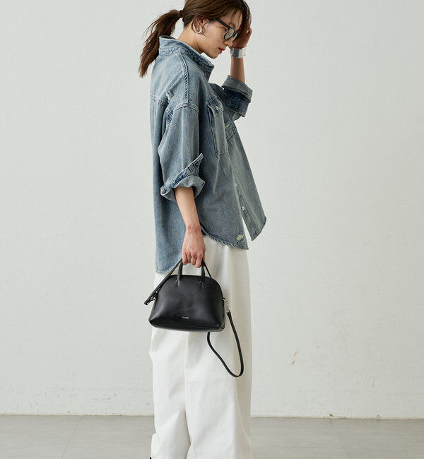  「ダメージデニムシャツ」|シャツ・ブラウス|