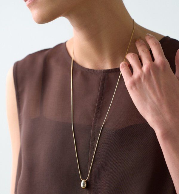  「【GALENA/ガレナ】EGGネックレス」|ネックレス|