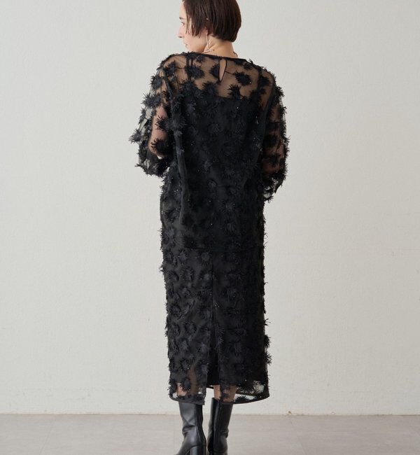  「【Atelier N5/アトリエヌメロサンク】ジャガードシアーブラウス」|シャツ・ブラウス|