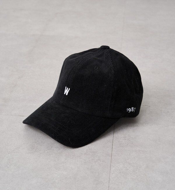  「【GALENA/ガレナ】アルファベット刺繍CAP」|ハット|ブラック