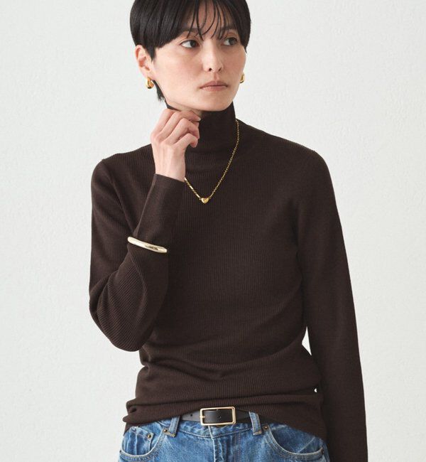  「BASICタートルニット」|ニット・セーター|