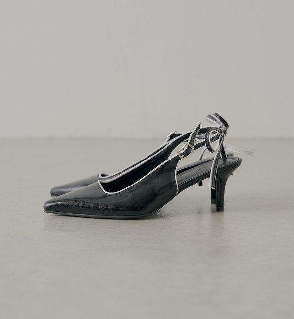  「バックリボンミュール」|パンプス|