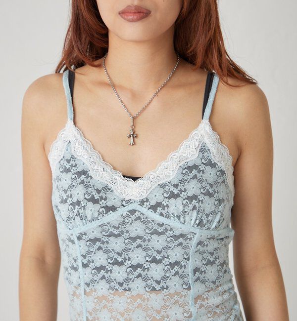  「レースガーターキャミ」|キャミソール|