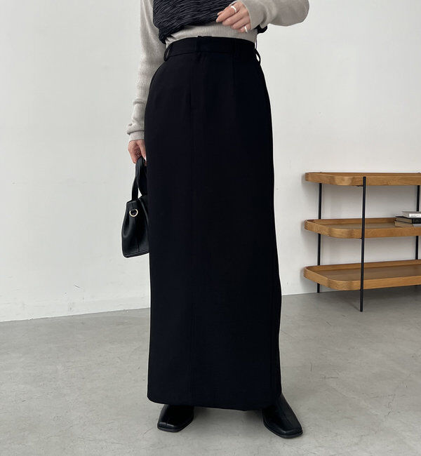 「【累計1万枚突破/全骨格◎/低身長サイズ】マキシIラインスカート」|スカート|