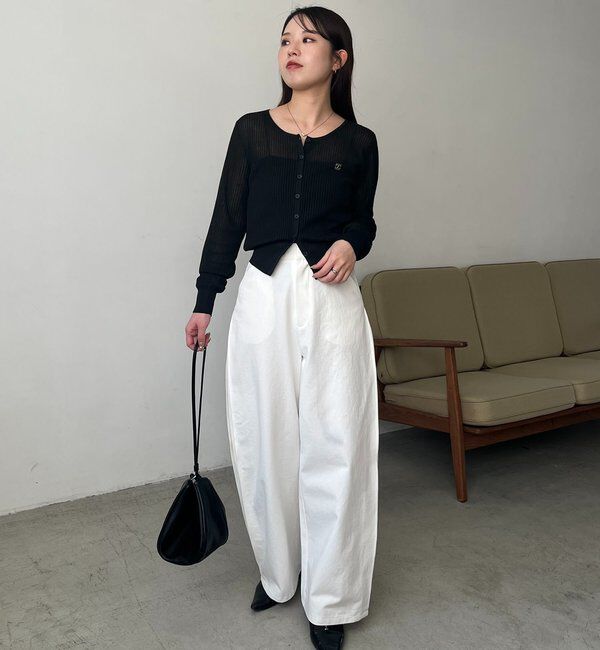  「【低身長サイズあり】サイドタックパンツ」|チノ|