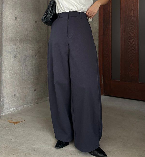  「【低身長サイズあり】サイドタックパンツ」|チノ|