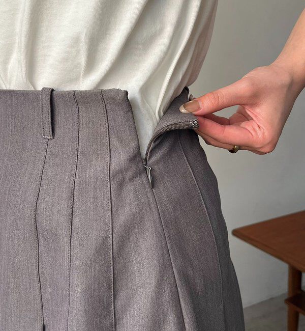  「切替プリーツスカート」|スカート|