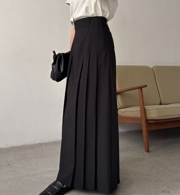  「切替プリーツスカート」|スカート|