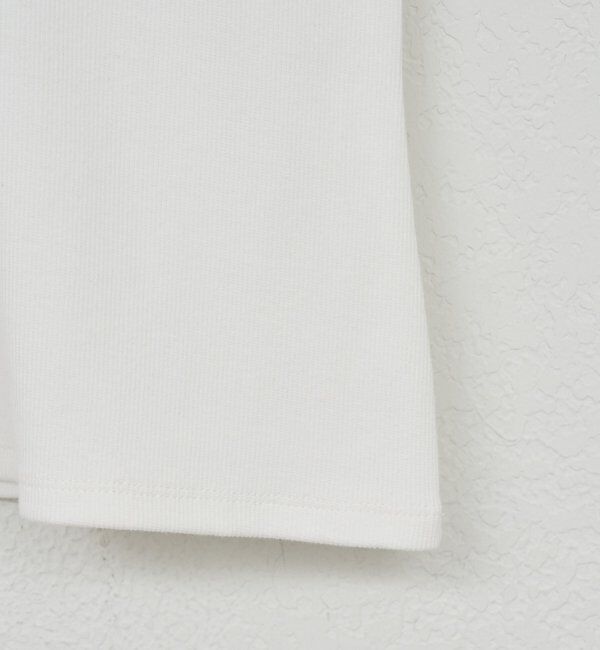  「刺繍リブタンクトップ」|キャミソール|