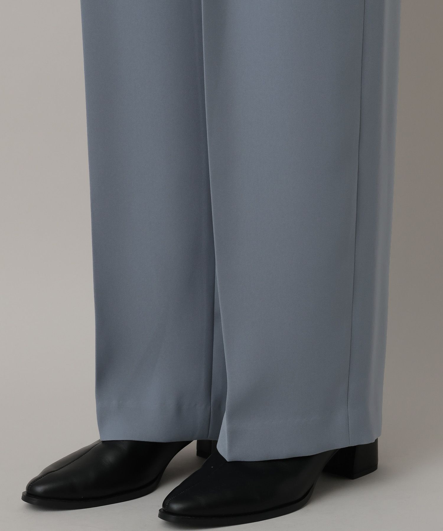 A part by 「サテンタックストレートパンツ」|スラックス|