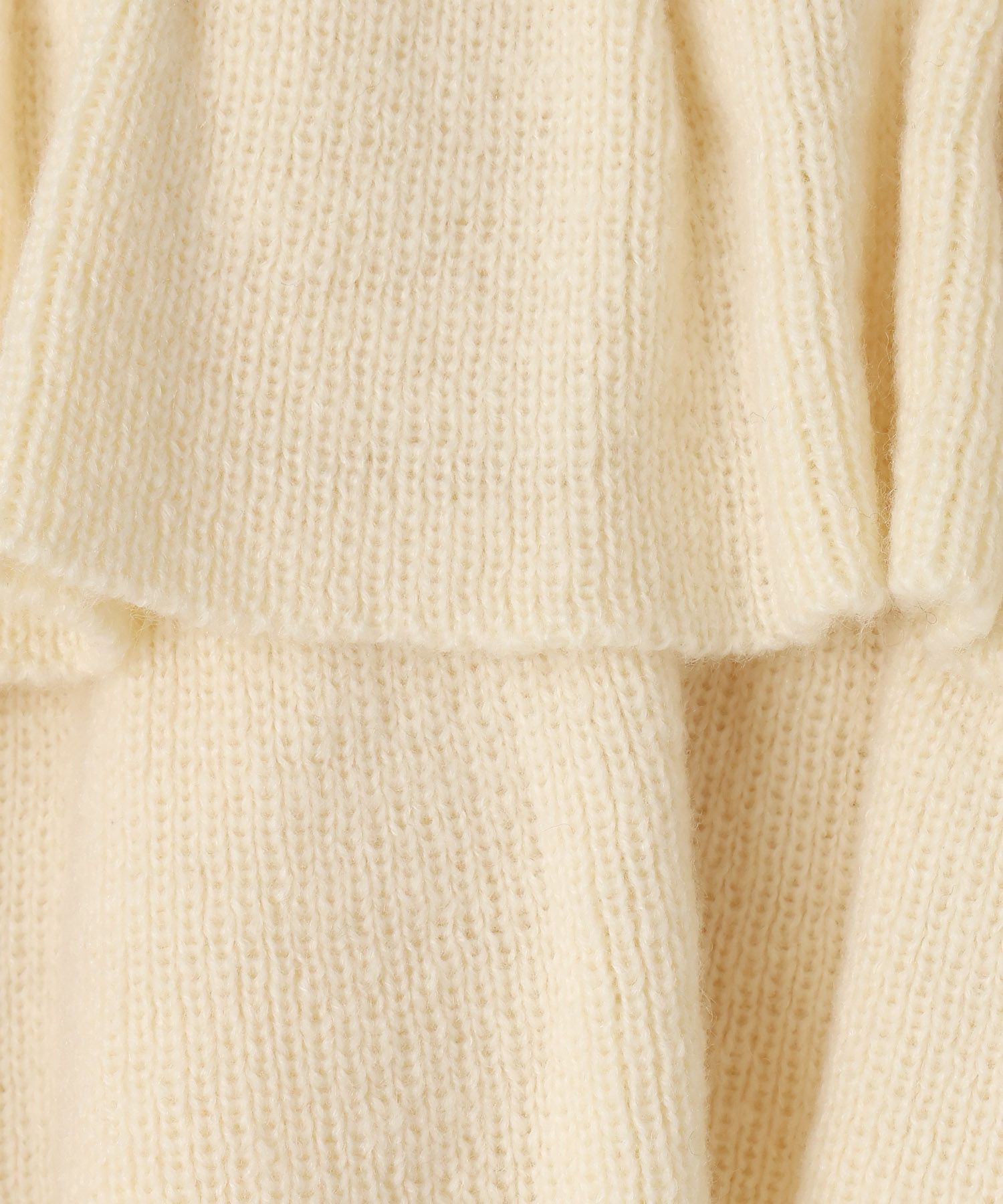 LOWRYS FARM「フリルニットプルオーバーＬＳ」|ニット・セーター|