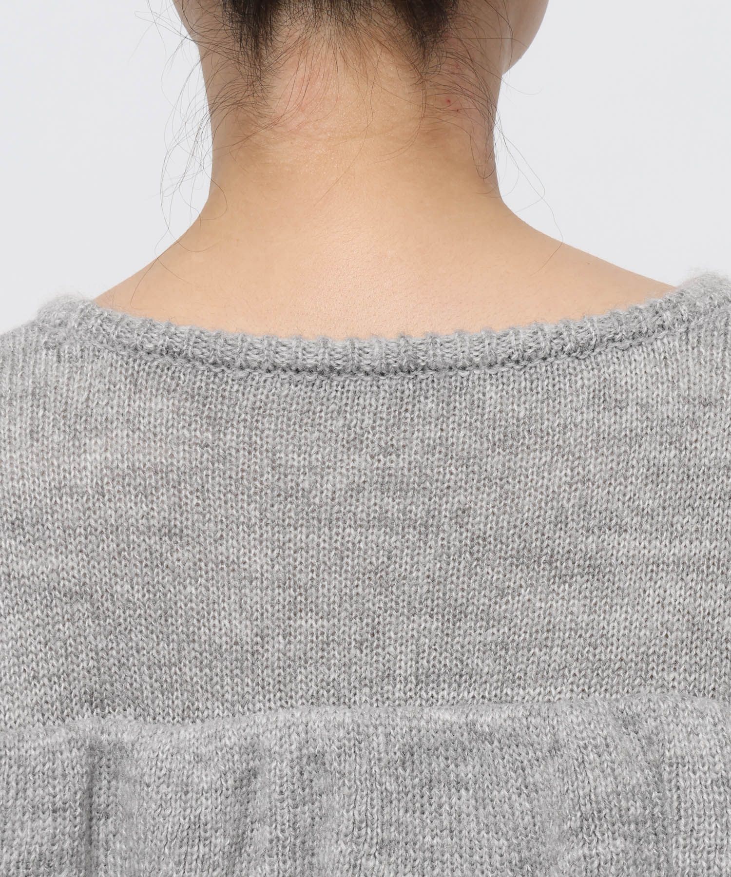 LOWRYS FARM「フリルニットプルオーバーＬＳ」|ニット・セーター|