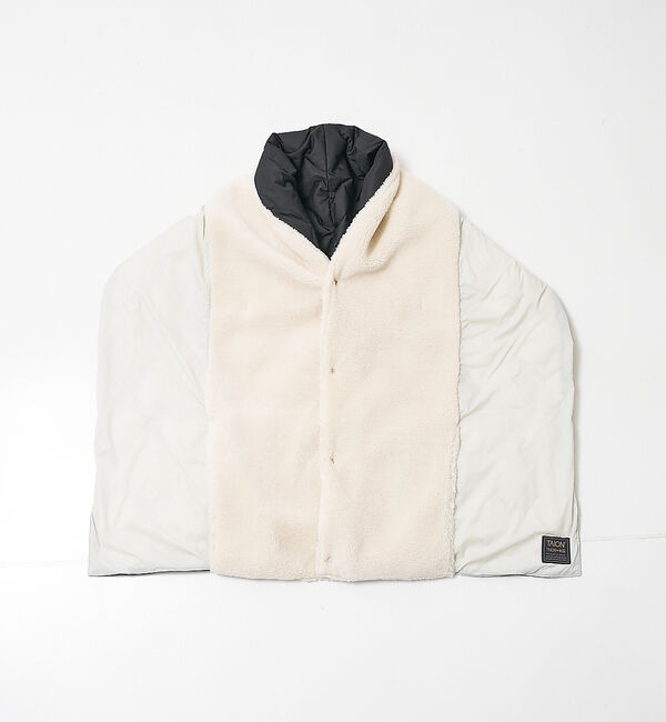 collex「【TAION】 ミリタリー リバーシブル ダウンストール」|マフラー|