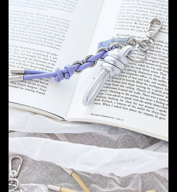 collex「【WEB限定】【BEAURE/ヴュレ】ノットチャーム」|チャーム・キーホルダー|シルバー