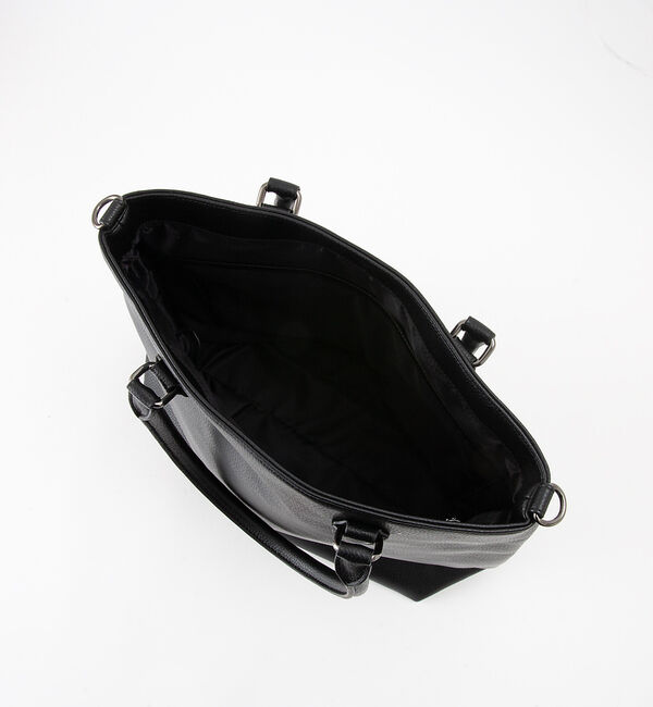 ABAHOUSE「【WEB別注】シボレザー 縦型 2WAY トートバッグ」|トートバッグ|