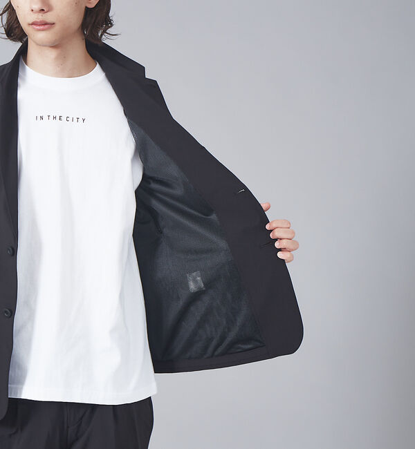 ABAHOUSE「【セットアップ対応】パールイズミ監修 コーデュラナイロン 2WAY ライディング」|テーラードジャケット|