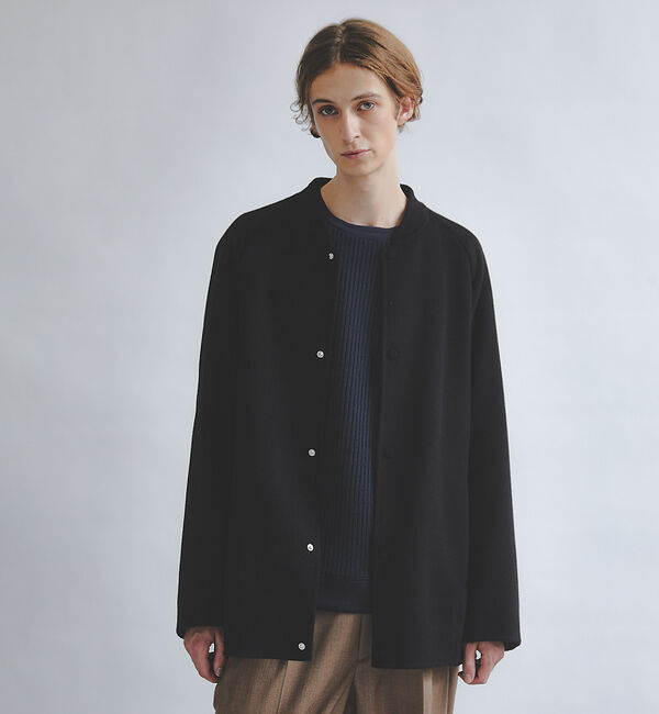 ABAHOUSE「クォーターゲージ ストライプコード プルオーバー ニット」|ニット・セーター|