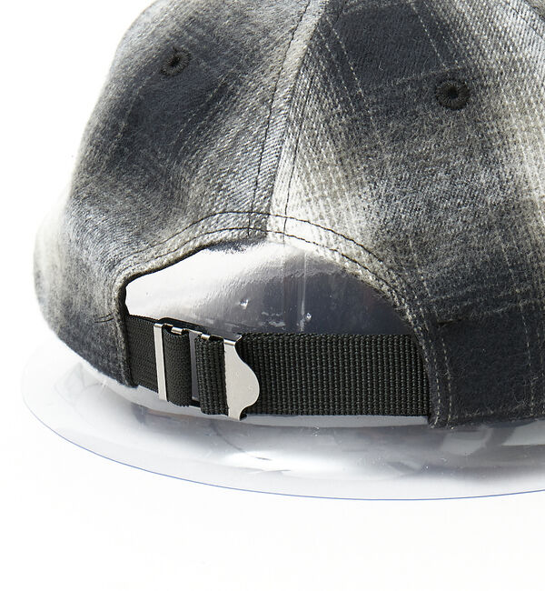 ABAHOUSE「＜BASIQUENTI＞オンブレーチェック ショートブリム キャップ」|その他|