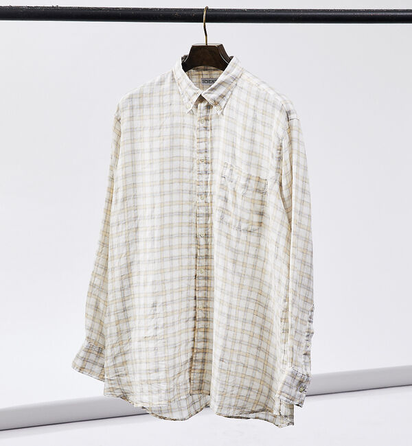 ABAHOUSE「【別注】Individualized shirts / ボタンダウン チェックシ」|シャツ・ブラウス|