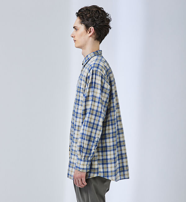 ABAHOUSE「【別注】Individualized shirts / ボタンダウン チェックシ」|シャツ・ブラウス|