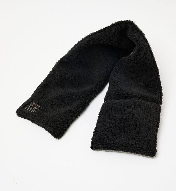 ABAHOUSE「【WEB限定】TAION/タイオン リバーシブル ダウンマフラー-ソフトシェルR」|マフラー|